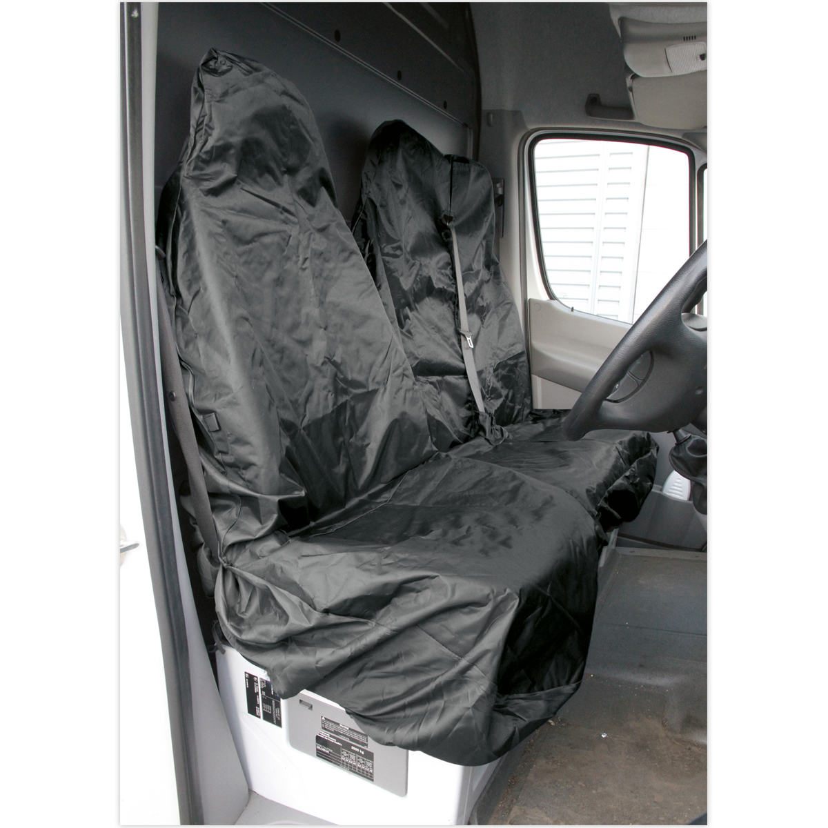 2pc Heavy-Duty Van Seat Protector Set