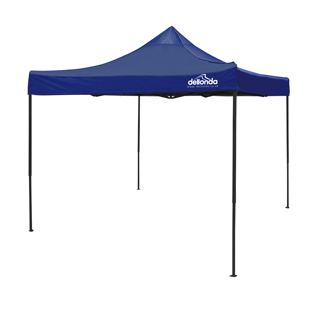 Dellonda Premium 3 x 3m Pop-Up Gazebo - Blue