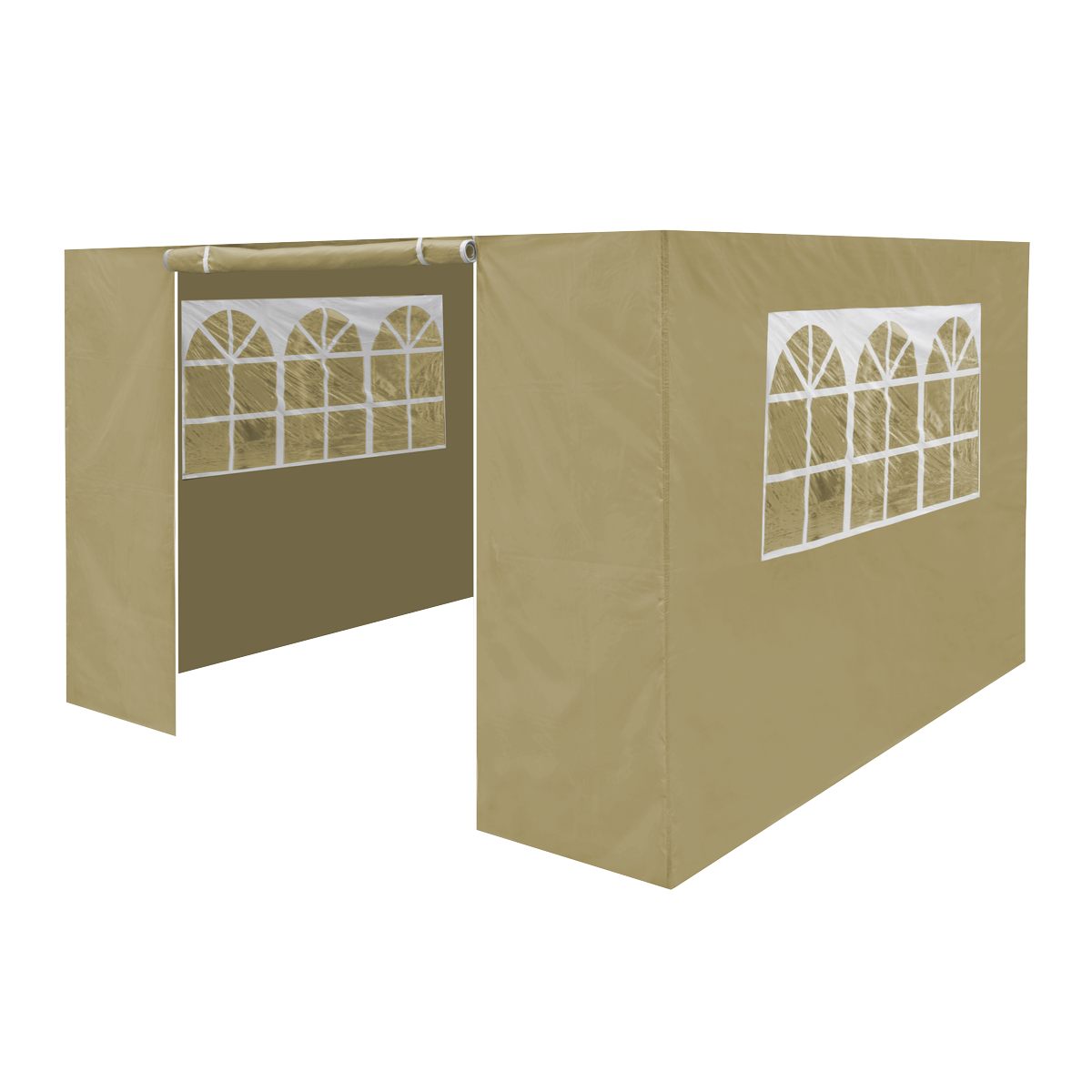 Dellonda Premium Fabric Side Panels - Beige