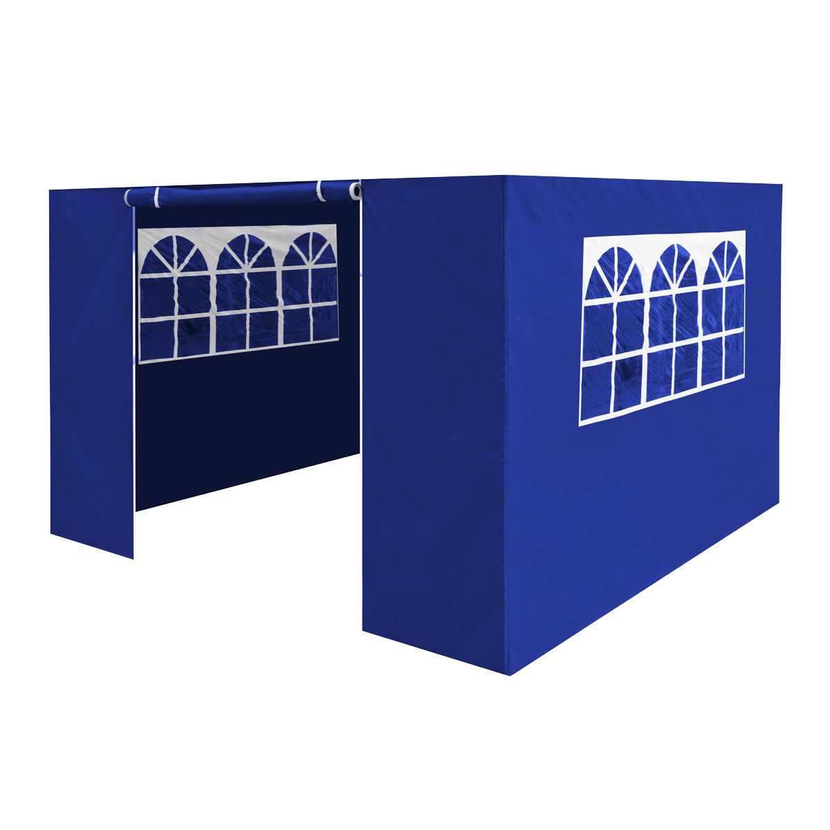 Dellonda Premium Fabric Side Panels - Blue