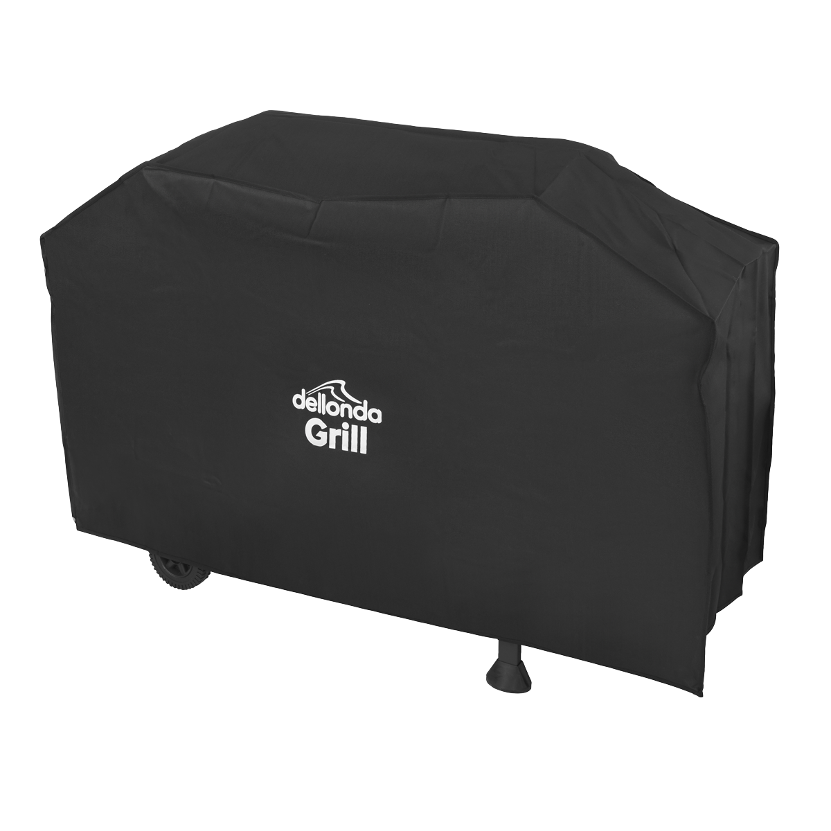 Dellonda Water-Resistant PVC BBQ Cover - Black