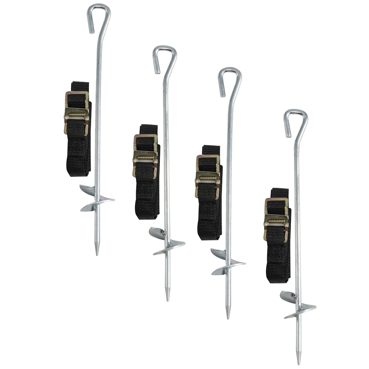 Dellonda 4pc Trampoline Anchor Kit