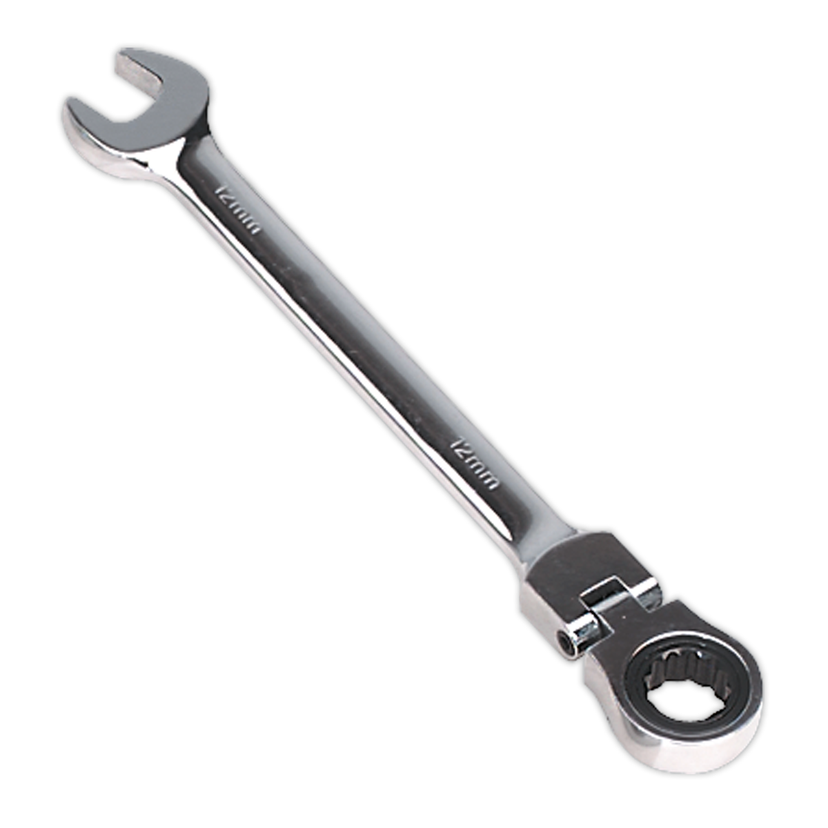 12mm Flexi-Head Ratchet Combination Spanner