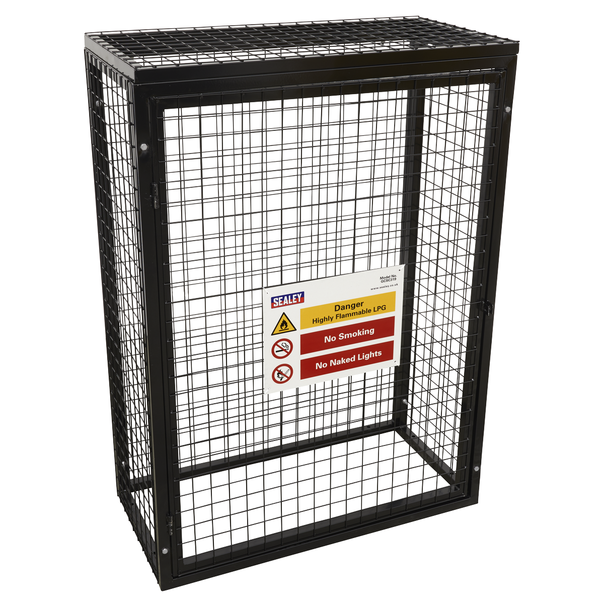 Gas Cylinder Safety Cage - 3 x 19kg Cylinders