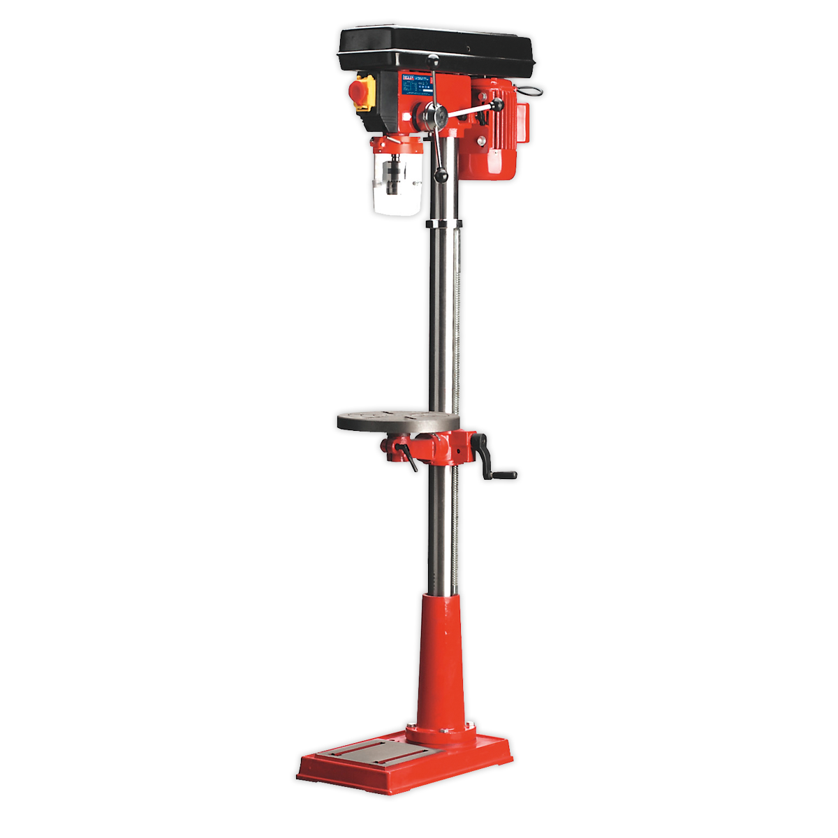 12-Speed Floor Pillar Drill 1500mm Ht 370W
