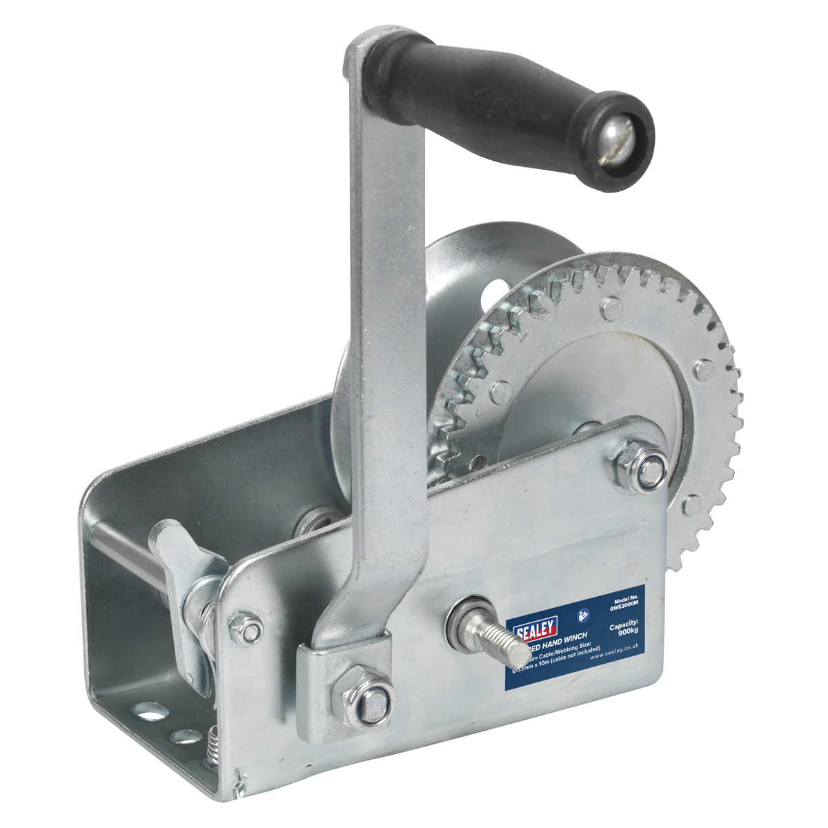 900kg Capacity Geared Hand Winch