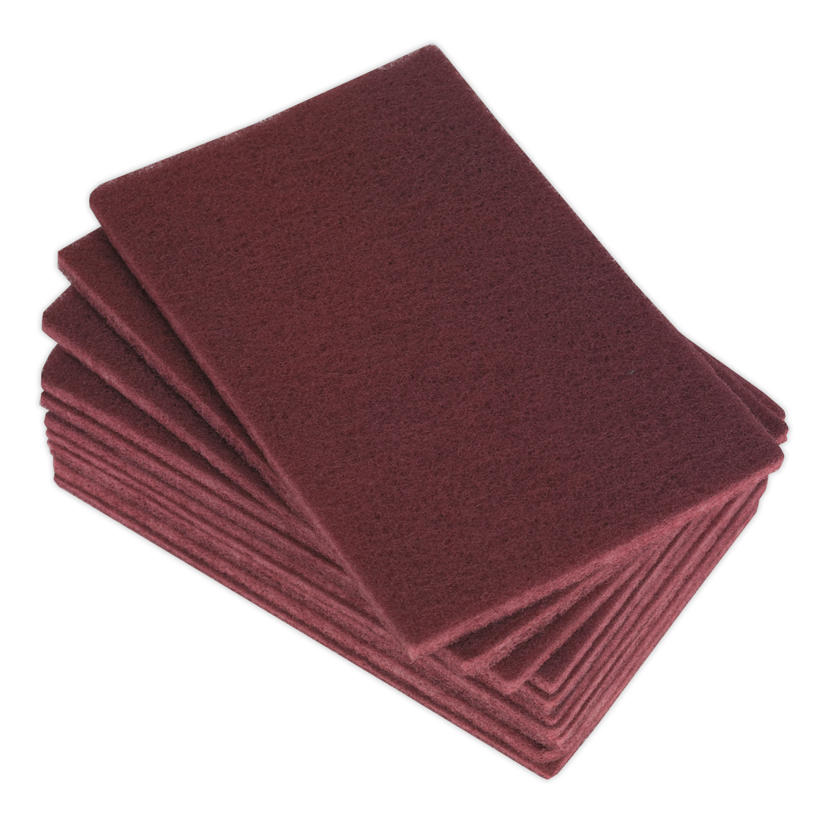 150 x 230mm Abrasive Finishing Pad Medium - Pack of 10