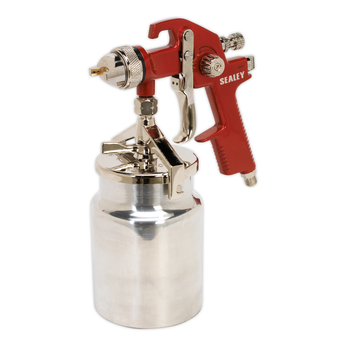 Workshop Series HVLP Suction Feed Spray Gun - 1.7mm Set-Up
