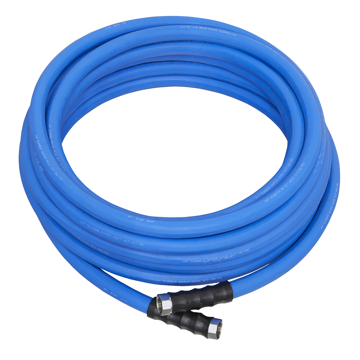30m Heavy-Duty Ø19mm Hot & Cold Rubber Water Hose