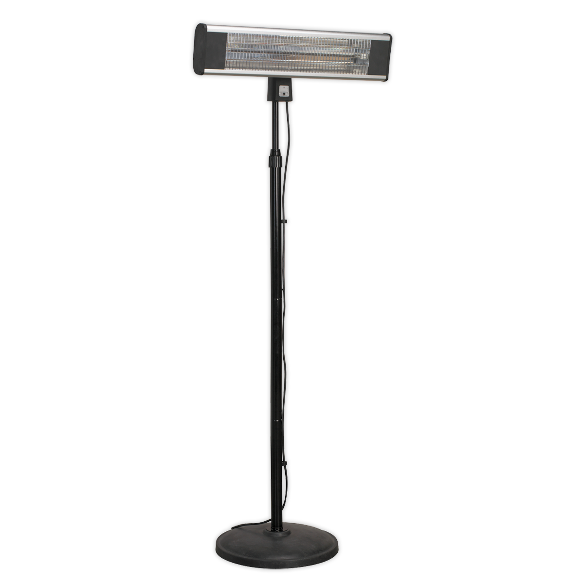 1800W High Efficiency Carbon Fibre Infrared Patio Heater with Telescopic Floor Stand