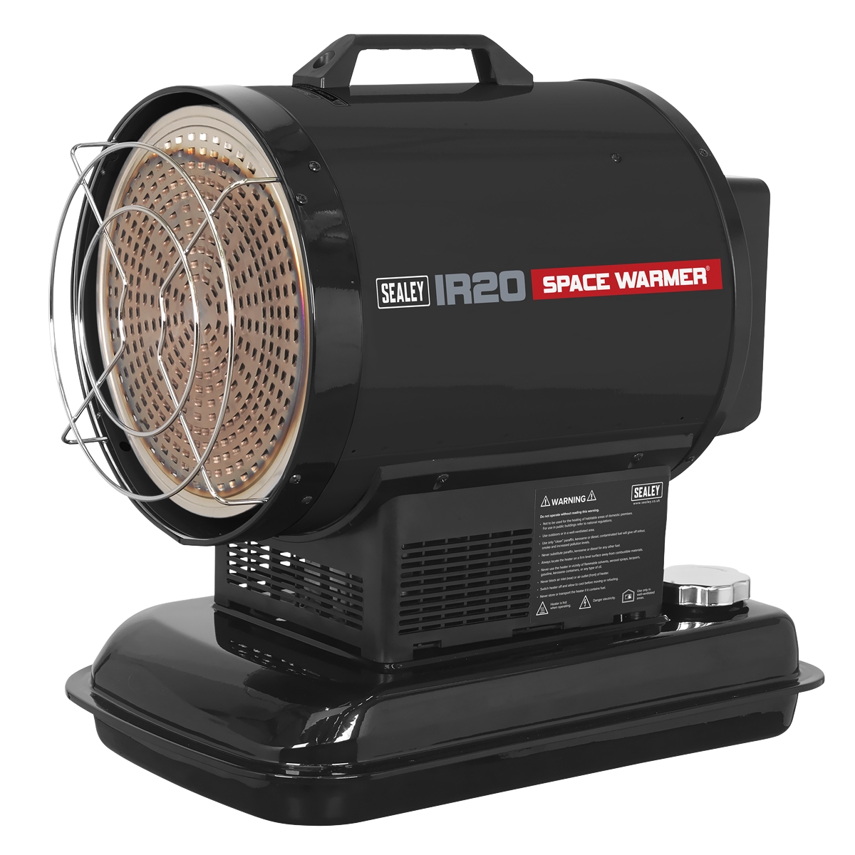 70,000Btu/hr Infrared Space Warmer® Paraffin/Kerosene/Diesel Heater