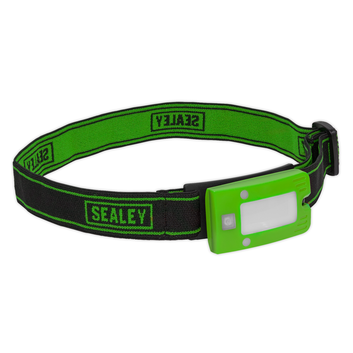 2W COB LED Rechargeable Head Torch with Auto-Sensor - Green