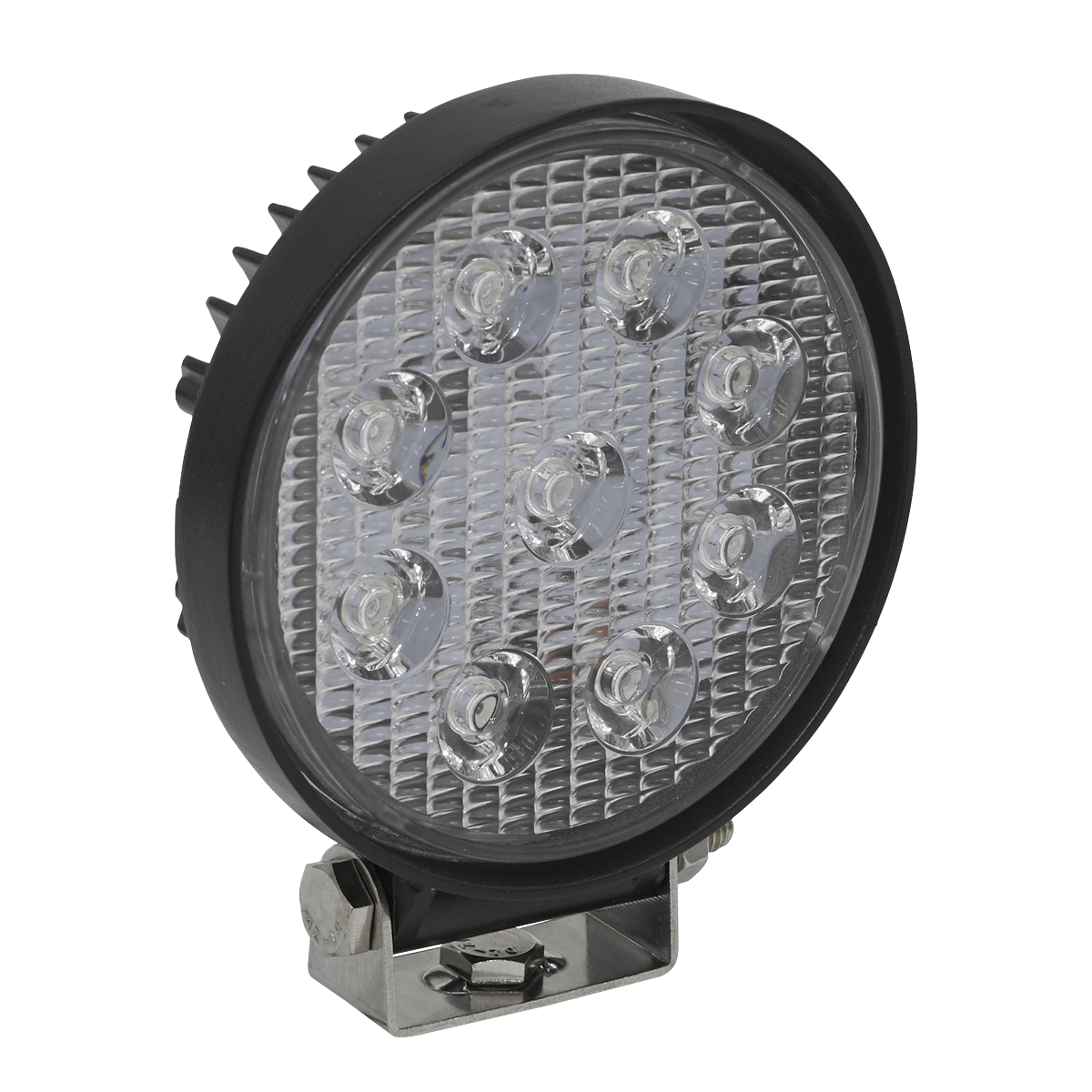27W SMD LED Round Worklight with Mounting Bracket