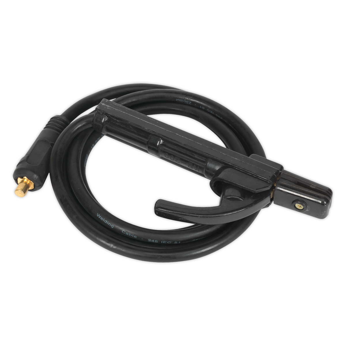MMA Electrode Holder with 2m 25mm² Cable & DINSE Connector