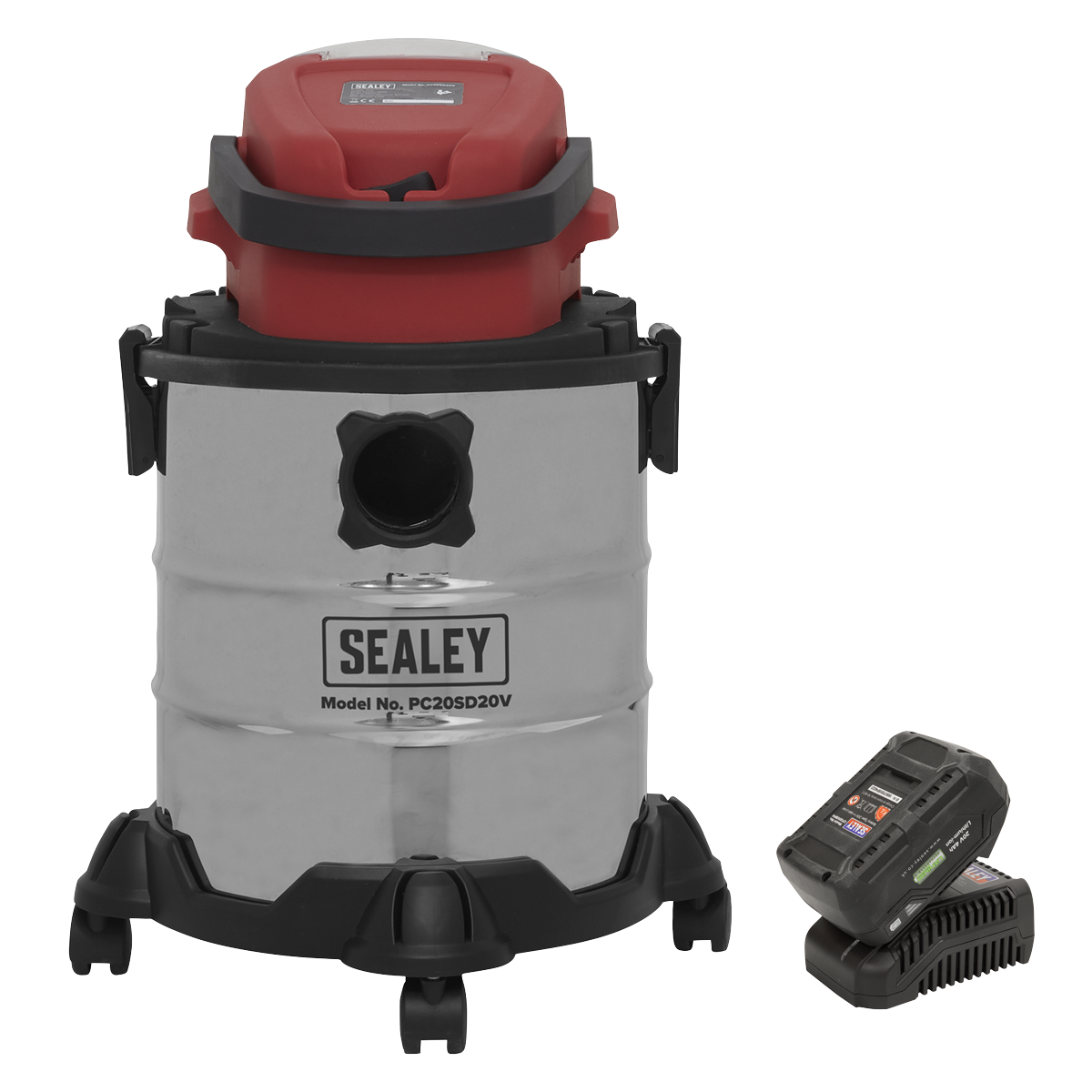 20V SV20 Series 20L Cordless Wet & Dry Vacuum Cleaner with 4Ah Battery & Charger