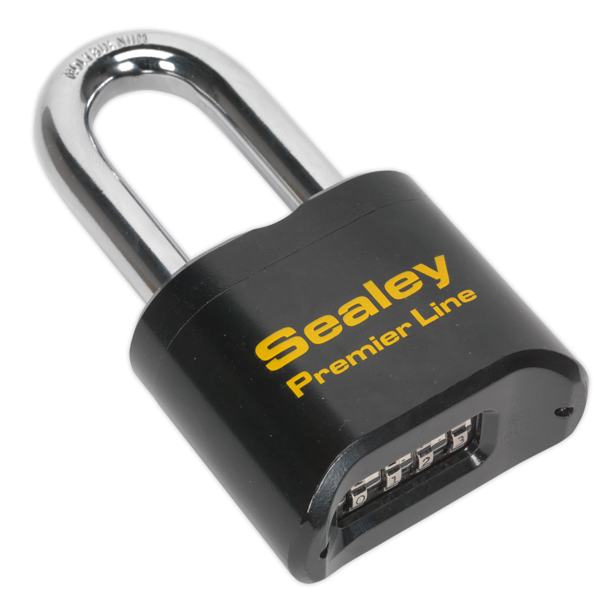 62mm Steel Body Combination Padlock Long Shackle