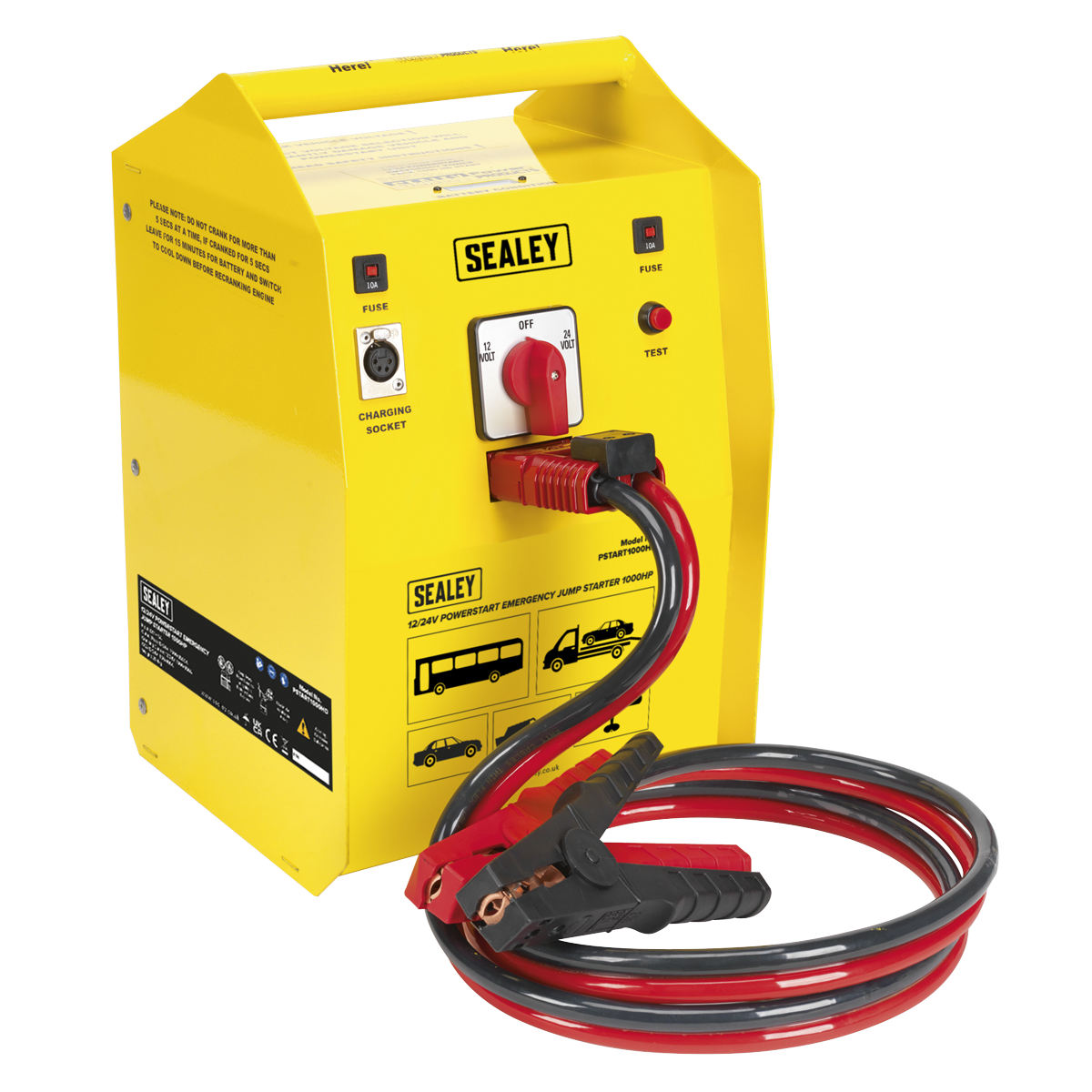 12/24V PowerStart Emergency Jump Starter 1000hp