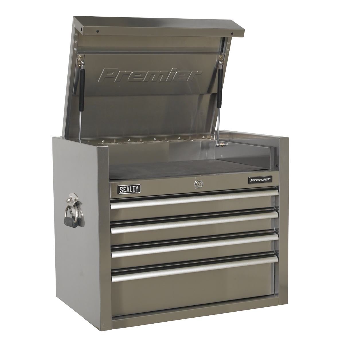4 Drawer 675mm Stainless Steel Heavy-Duty Topchest