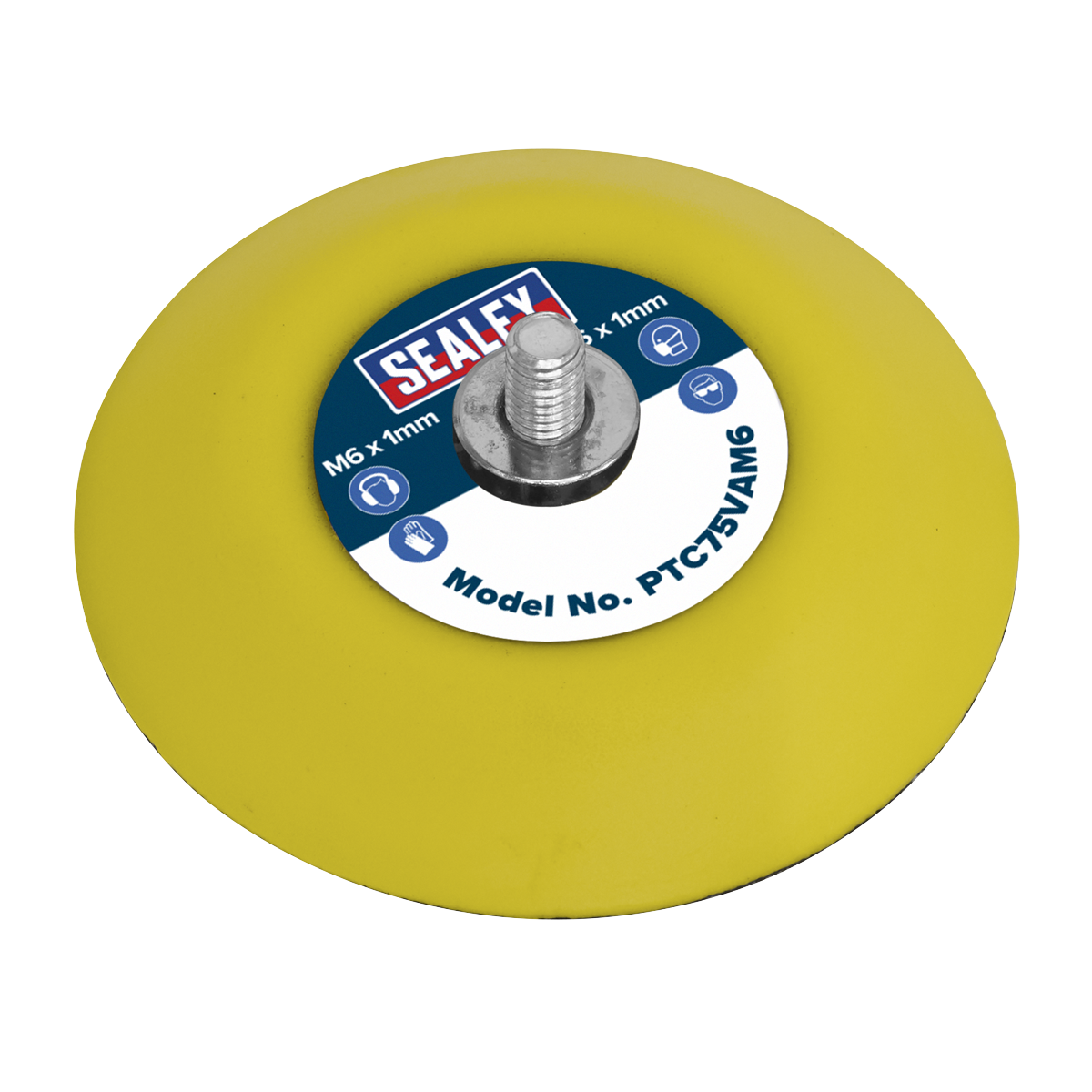 Ø71mm Hook-and-Loop Backing Pad M6 x 1mm