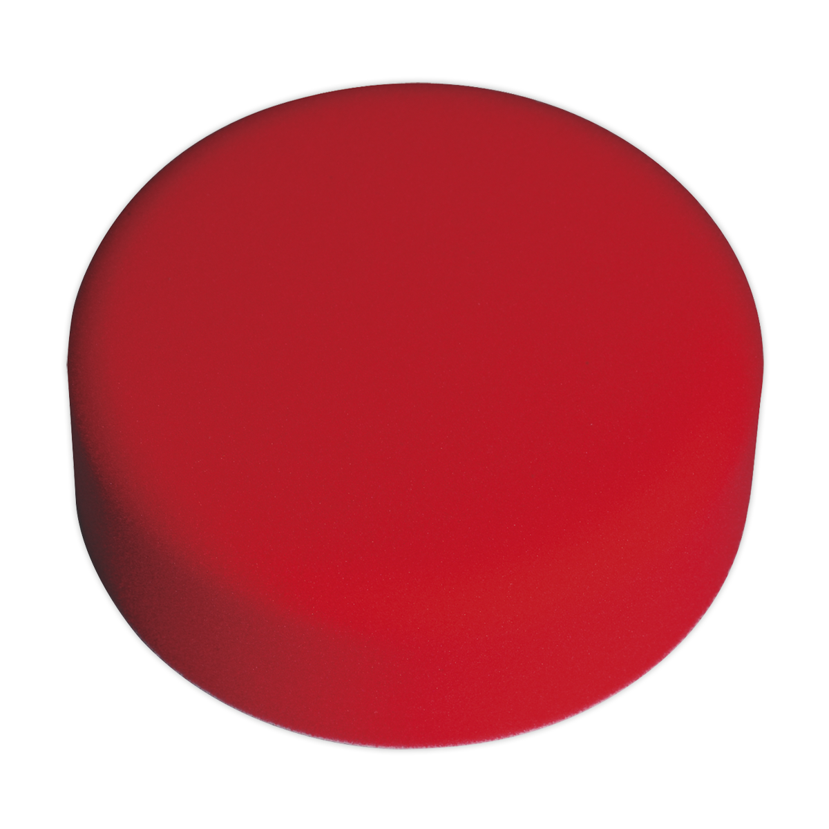Ø150 x 50mm Hook-and-Loop Buffing & Polishing Foam Head Red/Ultra-Soft