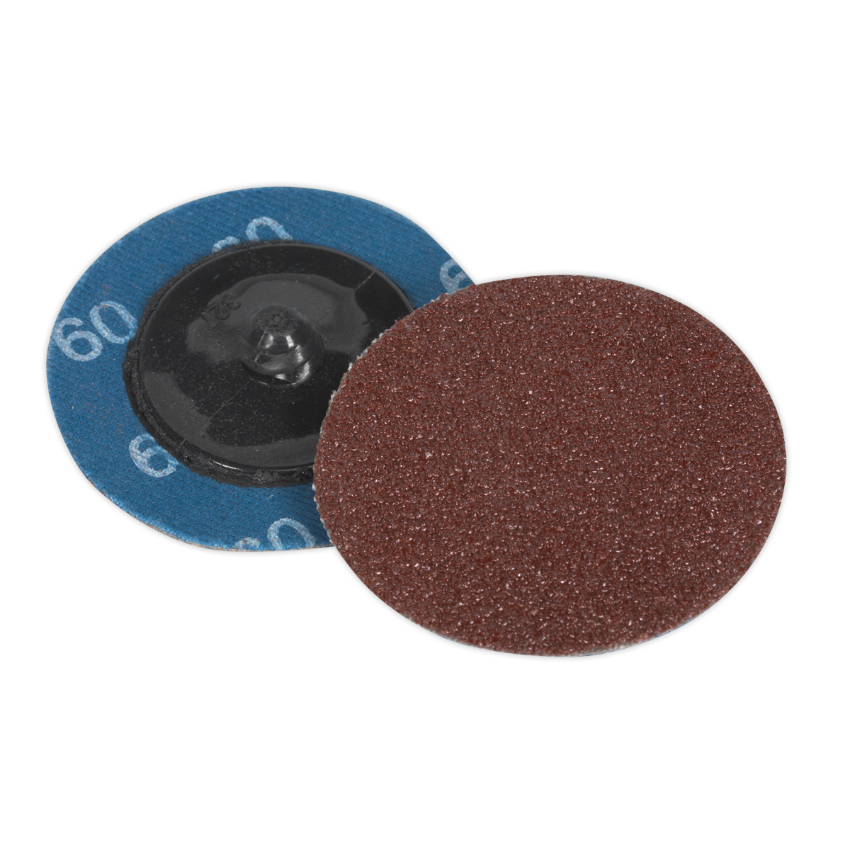 Ø50mm Quick-Change Sanding Disc 60Grit - Pack of 10