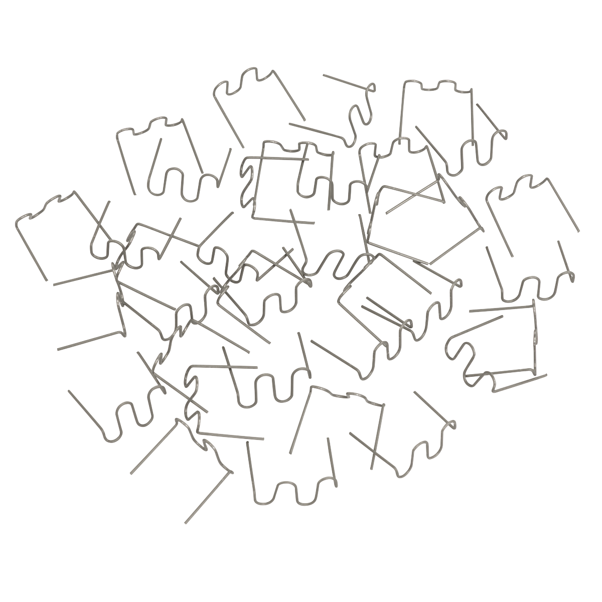 0.6mm Wave Staple - Pack of 100