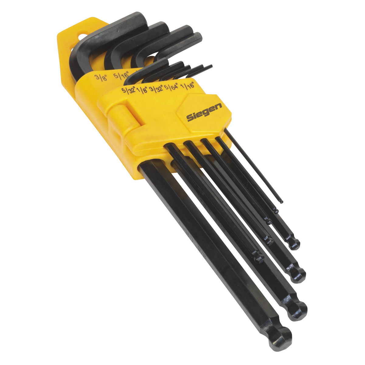 9pc Long Ball-End Hex Key Set - Imperial