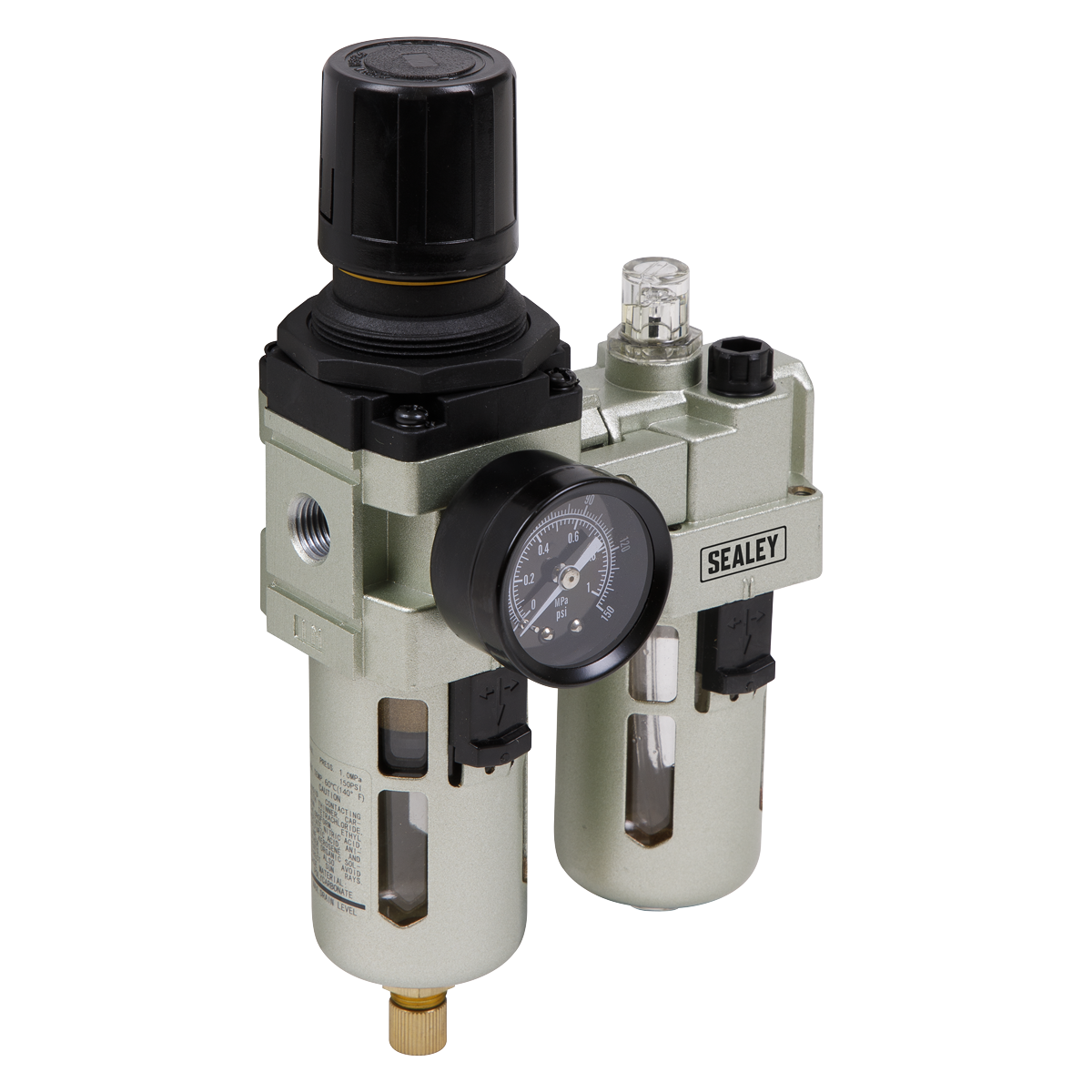 Air Filter/Regulator/Lubricator Max. Airflow 60cfm