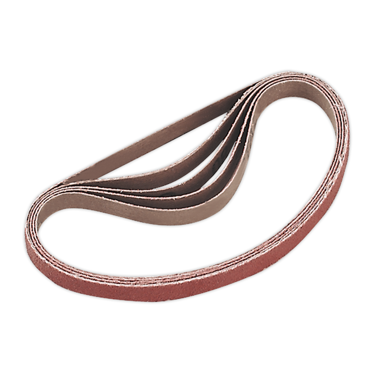 80Grit Sanding Belt 10 x 330mm - Pack of 5