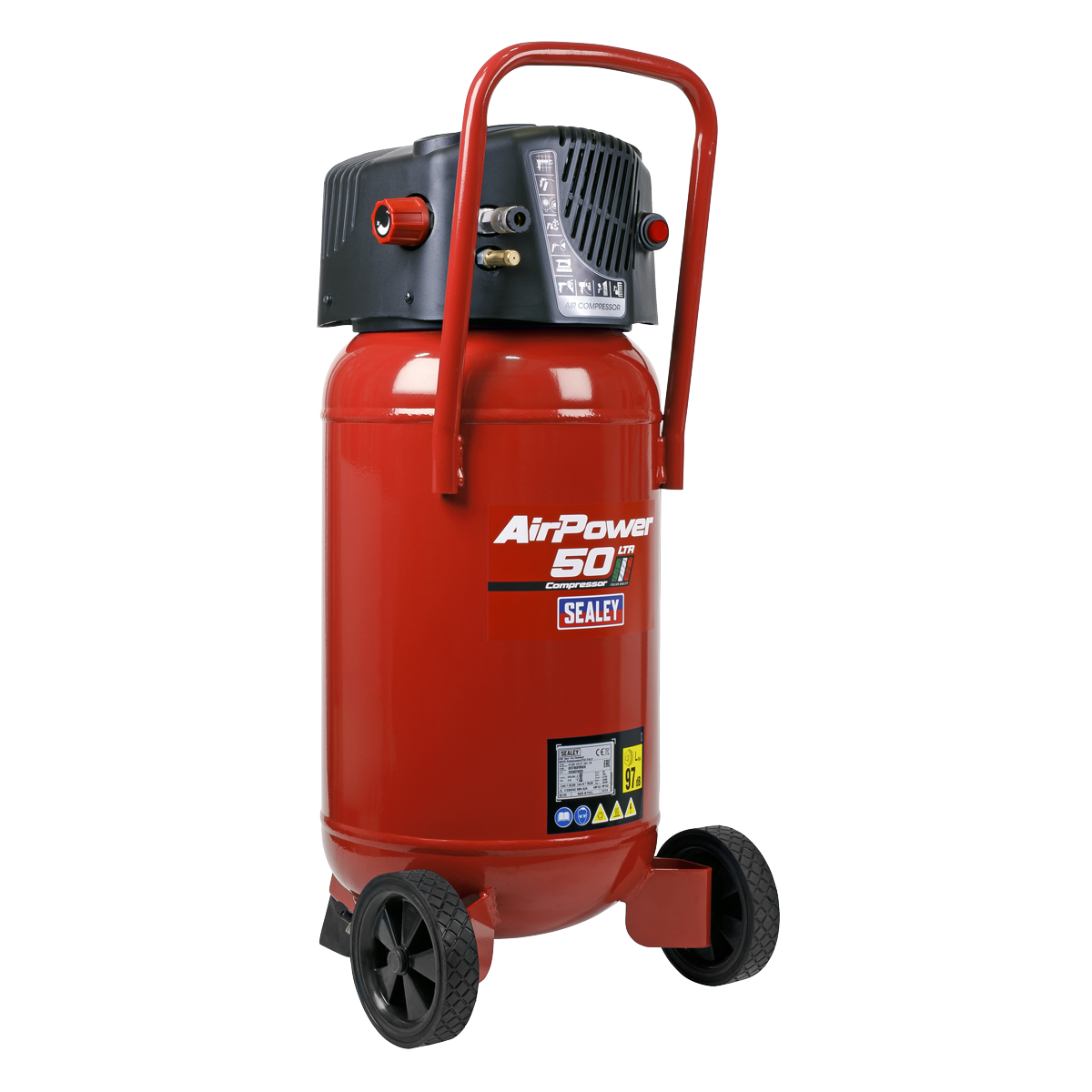 50L Oil-Free Belt Drive Compressor 2hp