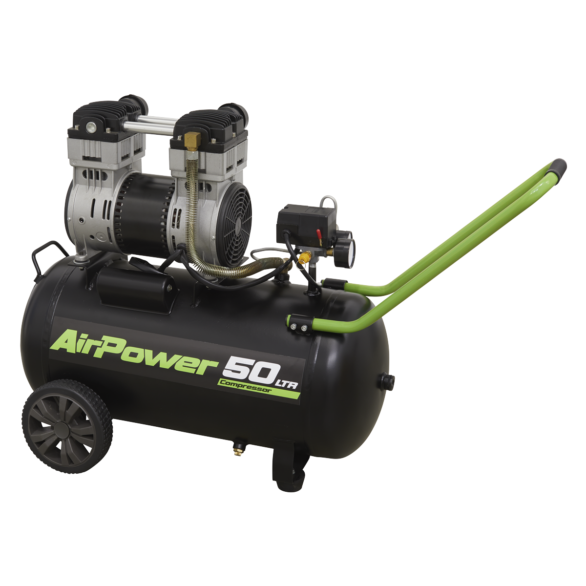 50L Direct Drive Low Noise Air Compressor 1.6hp
