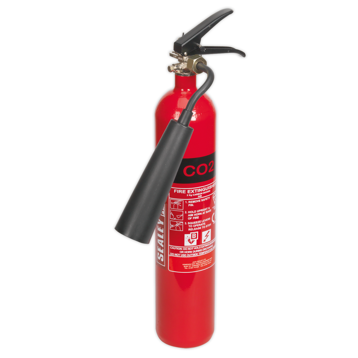2kg Carbon Dioxide Fire Extinguisher