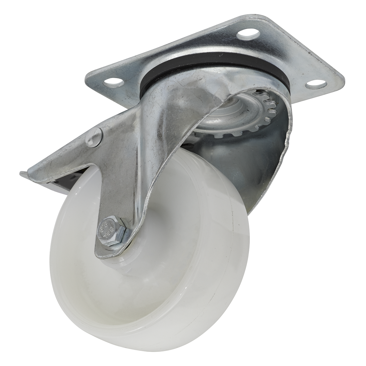 Ø100mm Castor Wheel Swivel Plate with Total Lock