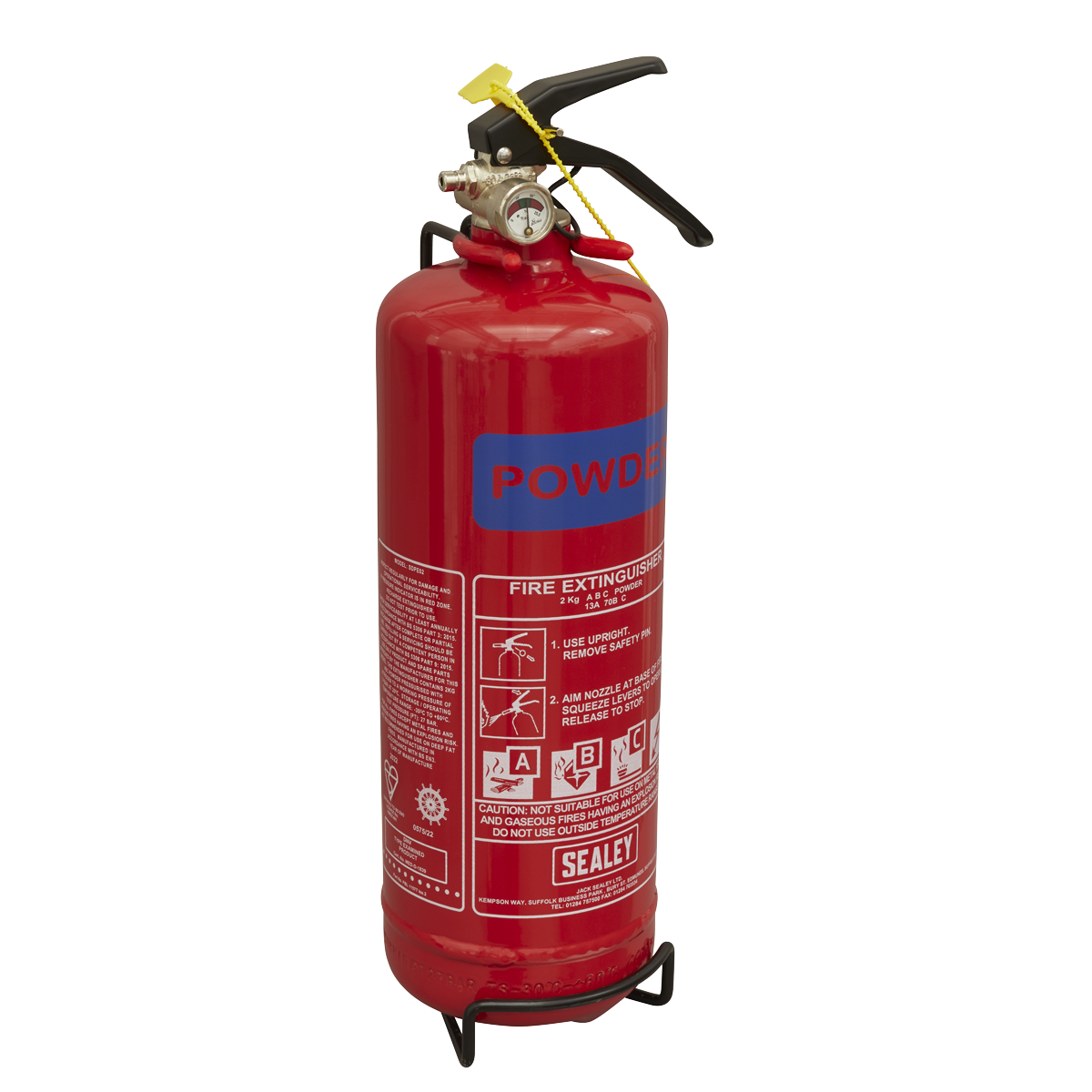 2kg Dry Powder Fire Extinguisher
