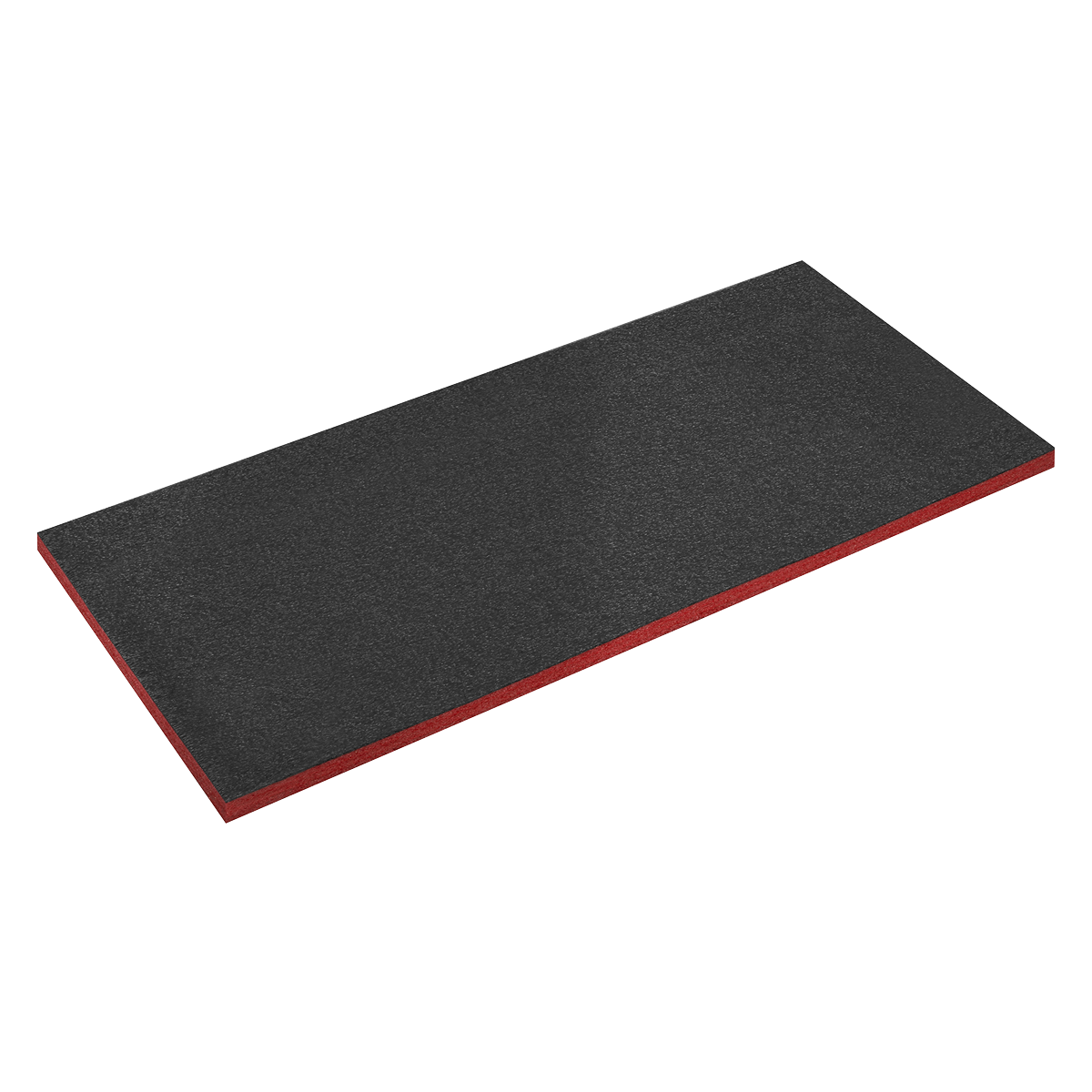 1200 x 550 x 30mm Easy Peel Shadow Foam® Red/Black