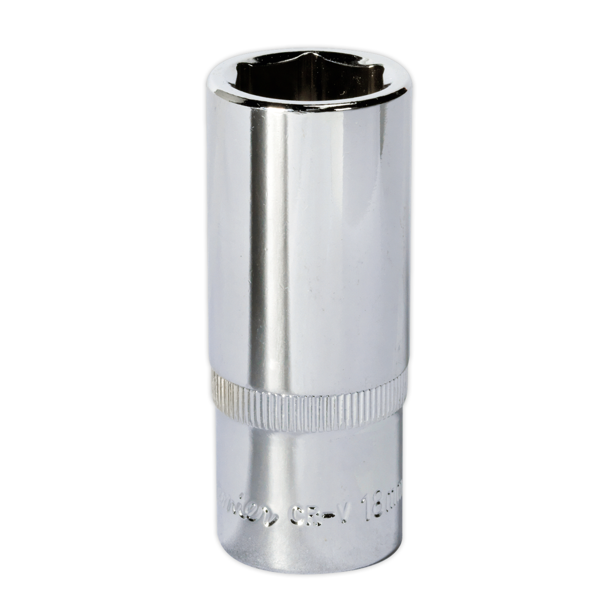 18mm 3/8"Sq Drive Fully Polished Deep WallDrive® Socket