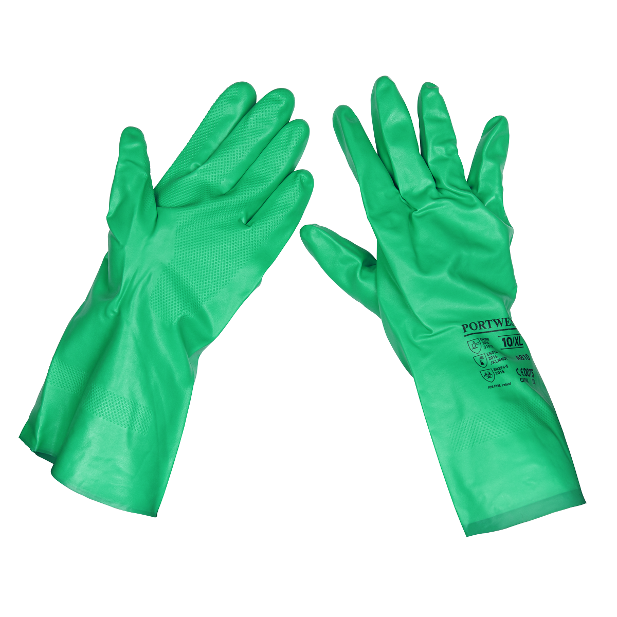 330mm Cuffed Nitrile Gauntlets - Pair