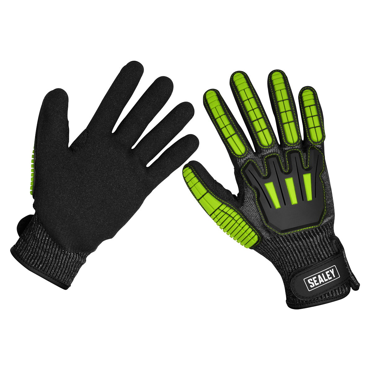 Cut & Impact Resistant Gloves - Large - Pair