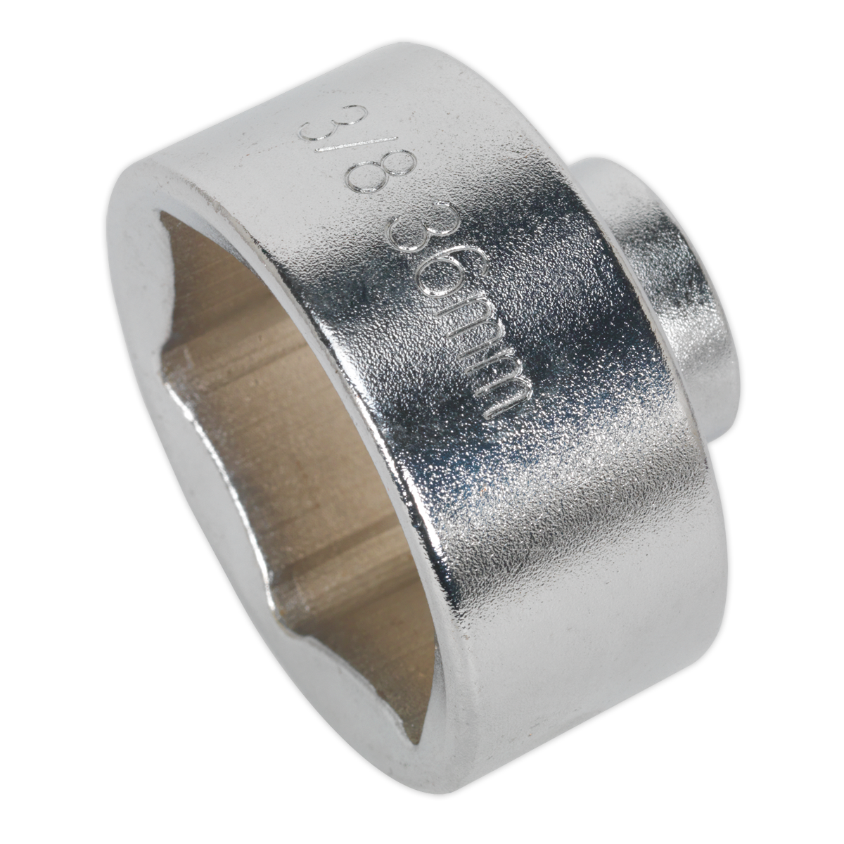 36mm 3/8"Sq Drive Low Profile Oil Filter Socket
