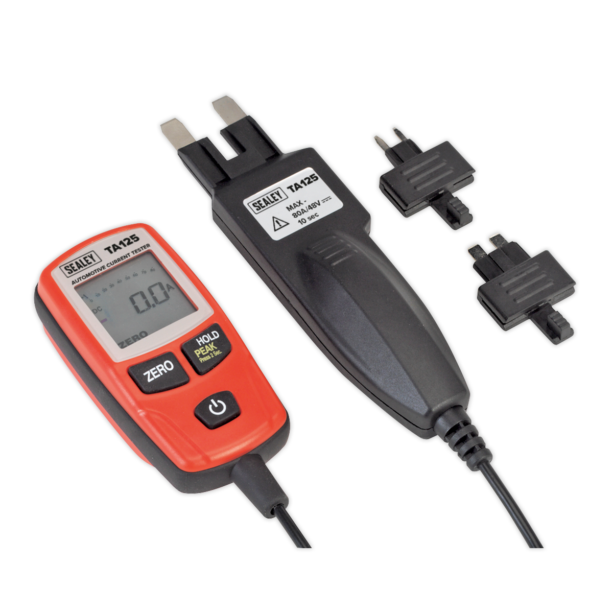 80A Automotive Current Tester - Mini, Standard & Maxi Blade Fuses