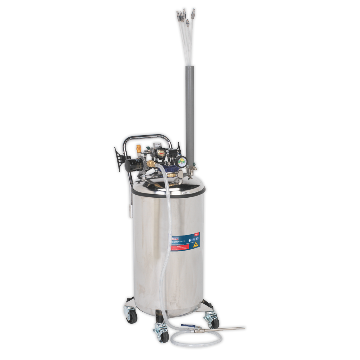 90L Stainless Steel Fuel Tank Drainer