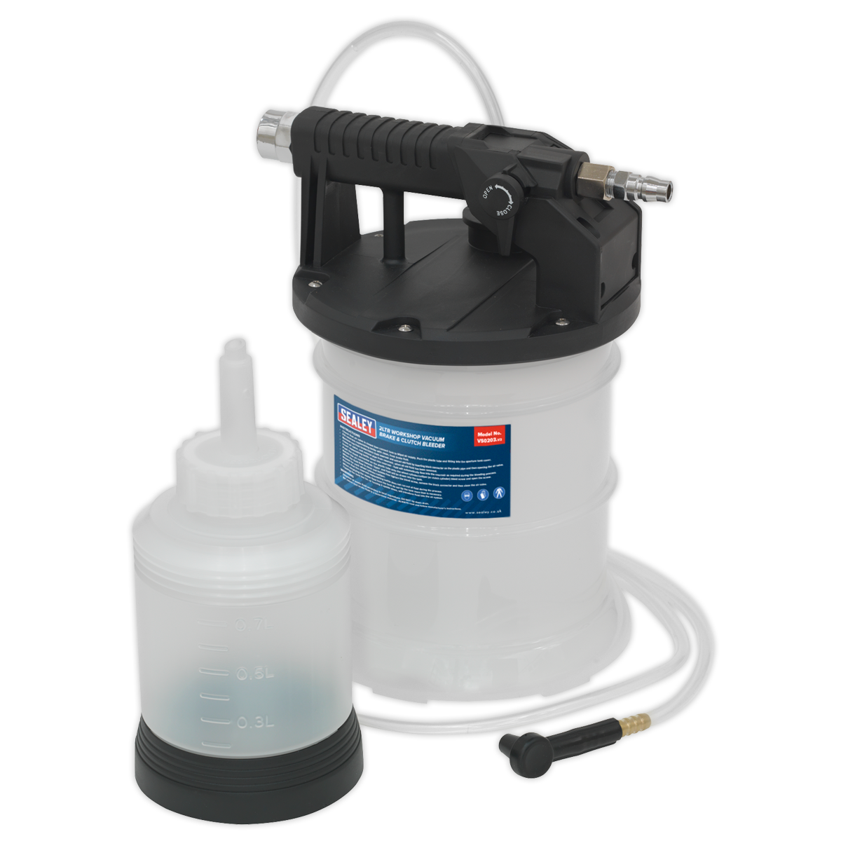 2L Workshop Vacuum Brake & Clutch Bleeder