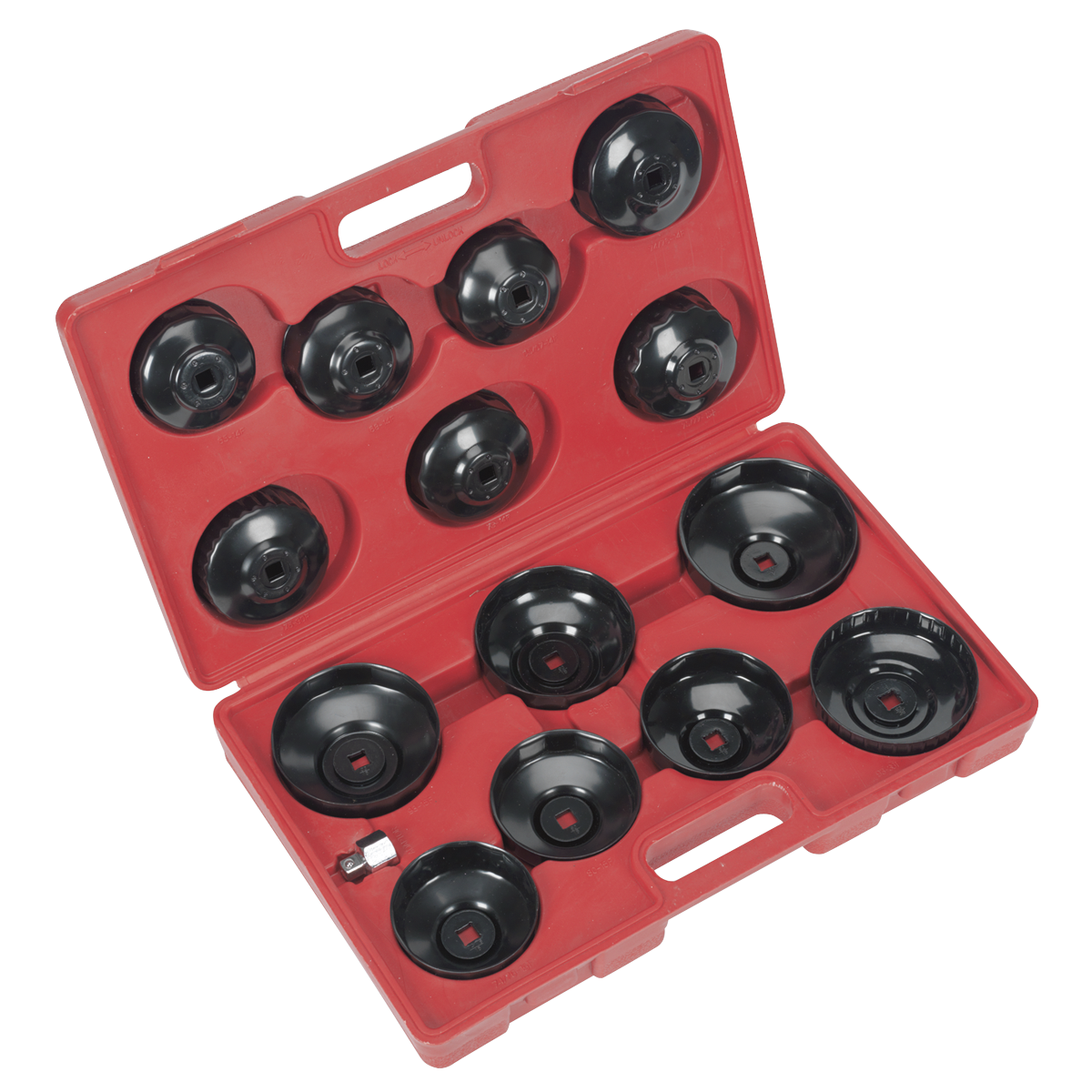 15pc Oil Filter Cap Wrench Set