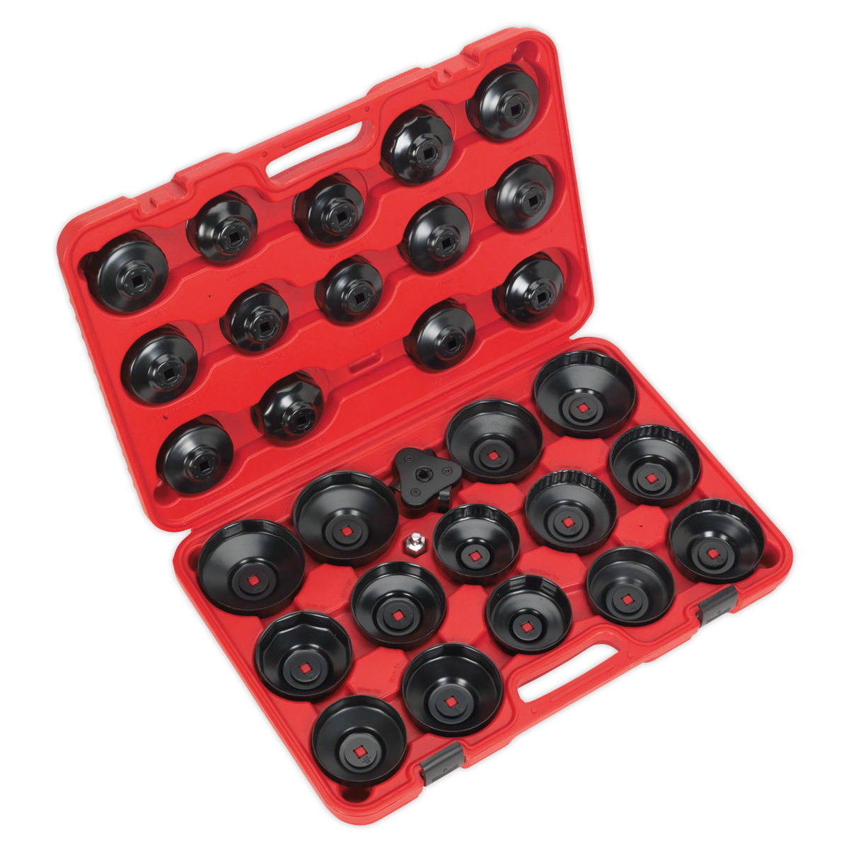 30pc Oil Filter Cap Wrench Set