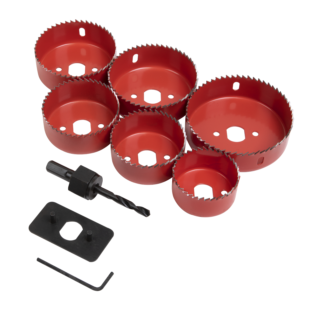 9pc Downlight Hole Saw Kit