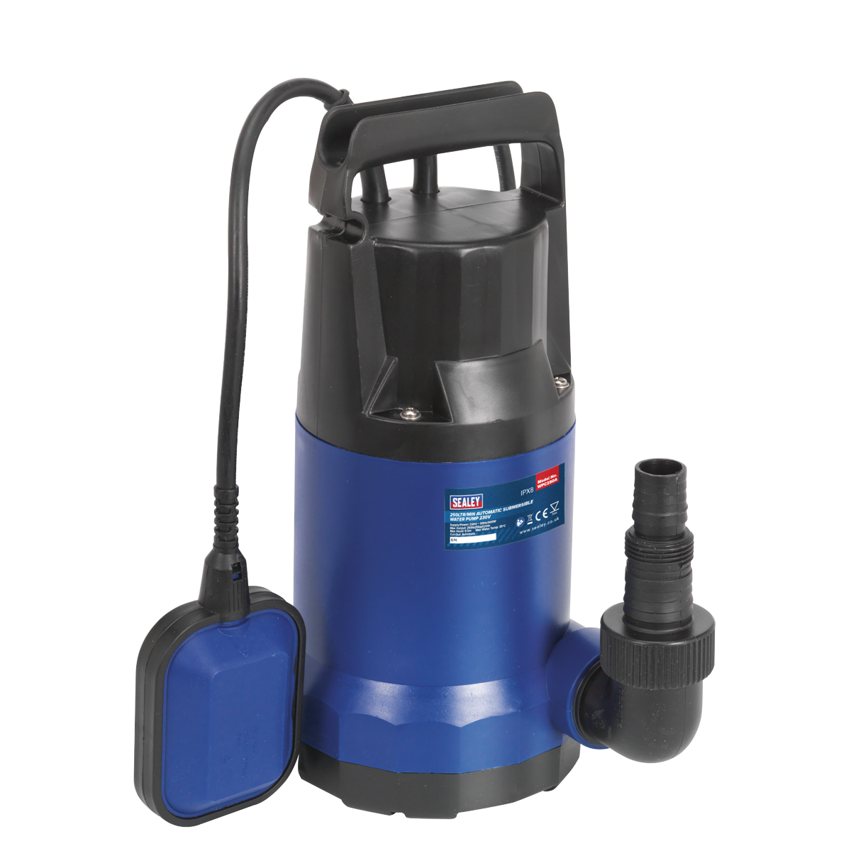 250L/min Automatic Submersible Water Pump 230V