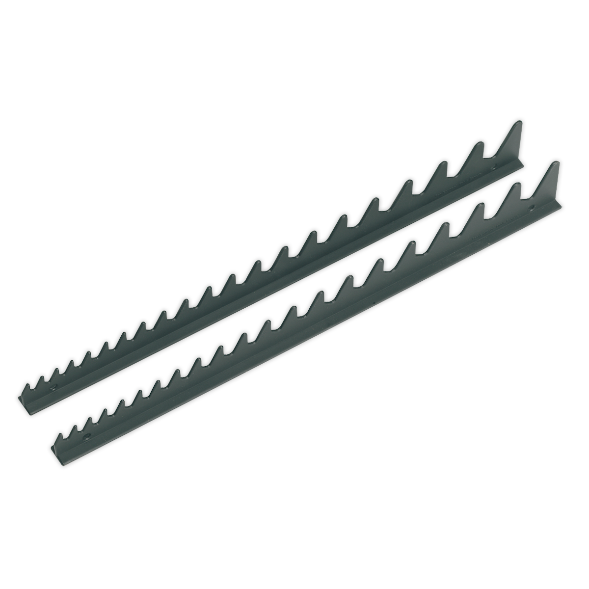 2pc Sharks Teeth Spanner Rack - Capacity 20 Spanners