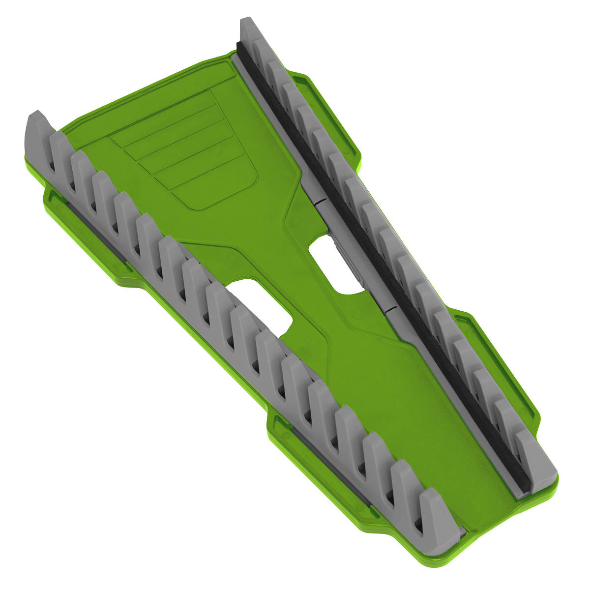 16pc Reversible Spanner Rack - Hi-Vis Green
