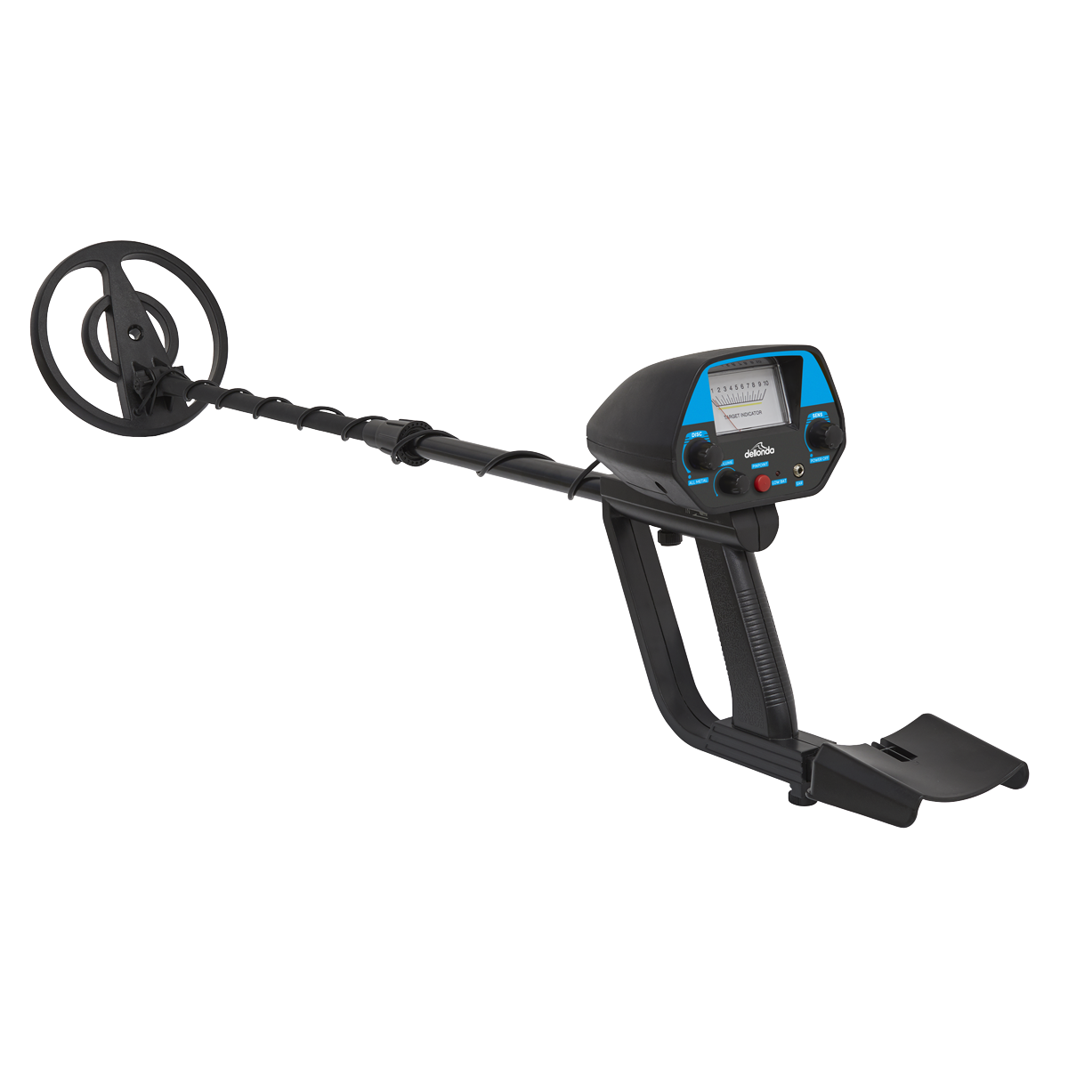 Dellonda Lightweight Metal Detector with High Accuracy Pinpoint Function