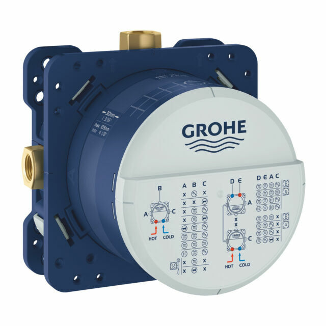 Grohe Rapido Smart Box Universal Concealed Rough In Valve Body 1/2" 35604000